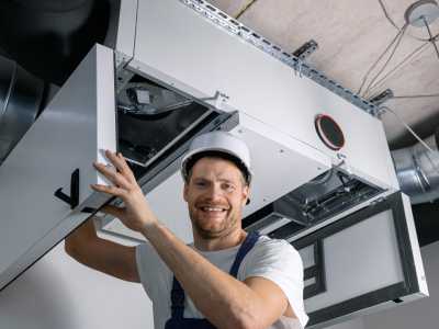 Professional HVAC Technician